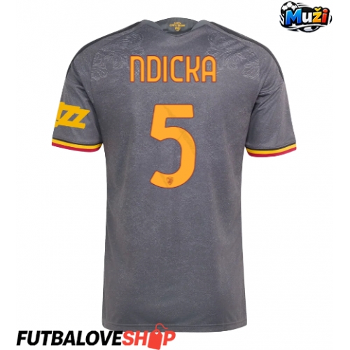 Dres AS Roma Evan Ndicka #5 Tretina 2026-27 Krátky Rukáv